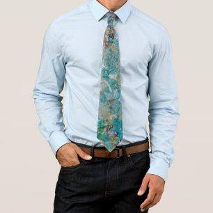 Cravate Original Moderne Un Design D'Art Abstrait