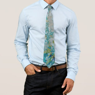 Cravate Original Moderne Un Design D'Art Abstrait