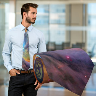 Cravate Orion Nebula Space Galaxy Necktie