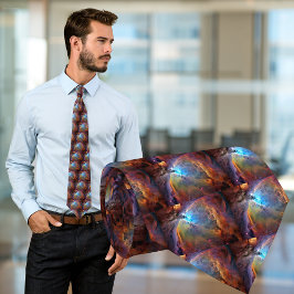 Cravate Orion Nebula Space Galaxy Necktie Carrelée
