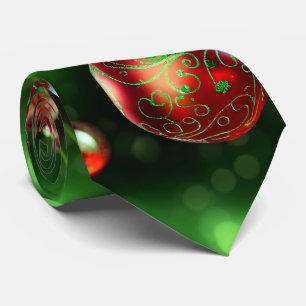 Cravate Ornement de Noël