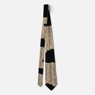 Cravate P52 Fragment de papyrus Tie–Plus ancien Nouveau Te
