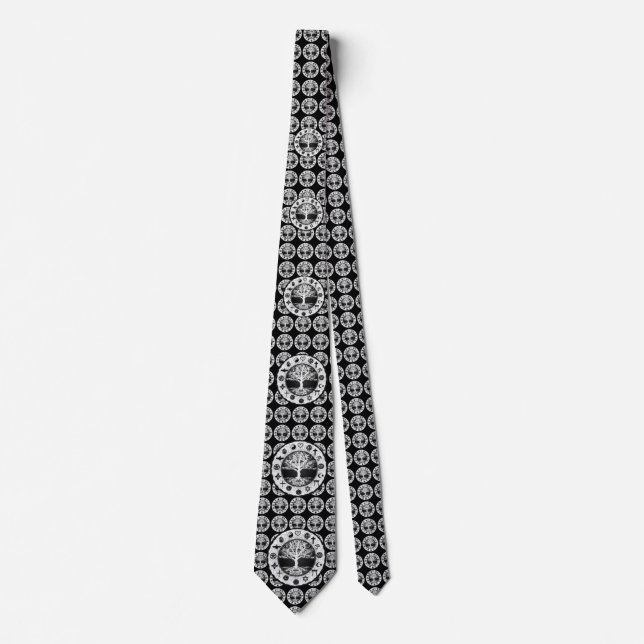 Cravate Paix de religions du monde (Devant)