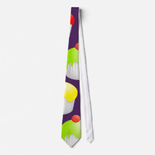 Cravate Papier peint de petit pain de sucrerie