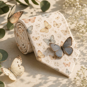Cravate Papillon d'Ivoire  Douce Vintage 