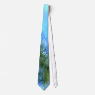 CRAVATE PAPILLON ET NATURE
