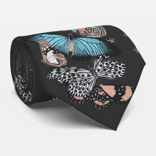 Cravate Papillons vintages