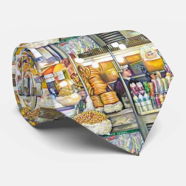 Cravate Paradise Pushcart (Roulé)