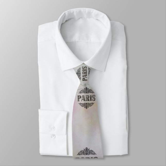 Cravate Paris Necktie (Attaché)