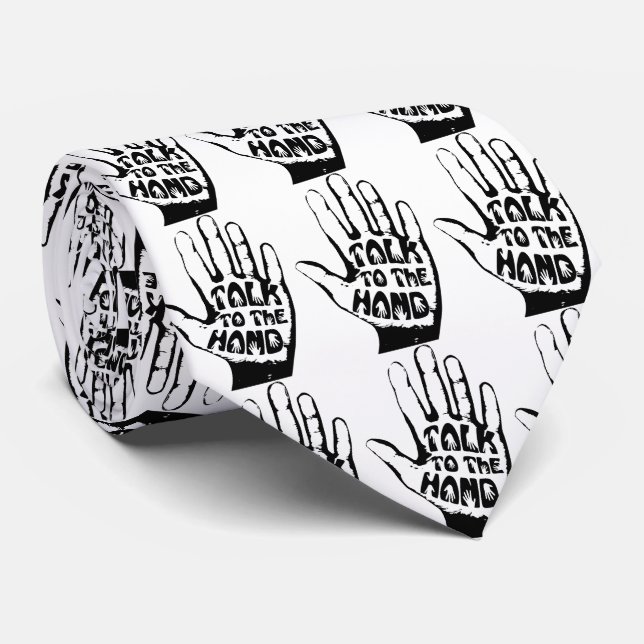 Cravate Parler À La Main (Roulé)