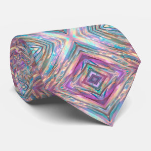 Cravate Parties scintillant Opal Holographique Collection 