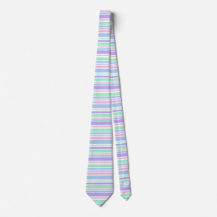 Cravate Pastel Stripes