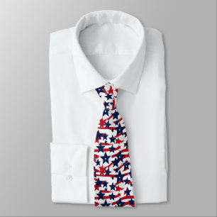 Cravate patriotique USA pour hommes