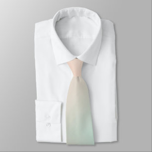 Cravate Peach Aqua Tie Dye Ombre
