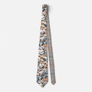 Cravate Pebble Stone design motif personnalisé