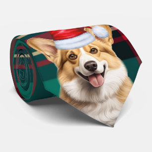 Cravate Pembroke Welsh Corgi Chien vacances Jeu Noël