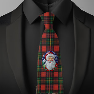 Cravate Père Noël joyeux