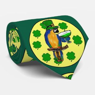 CRAVATE PERROQUET ST. PATTY