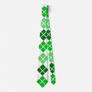 Cravate personnalisée Jacquard vert