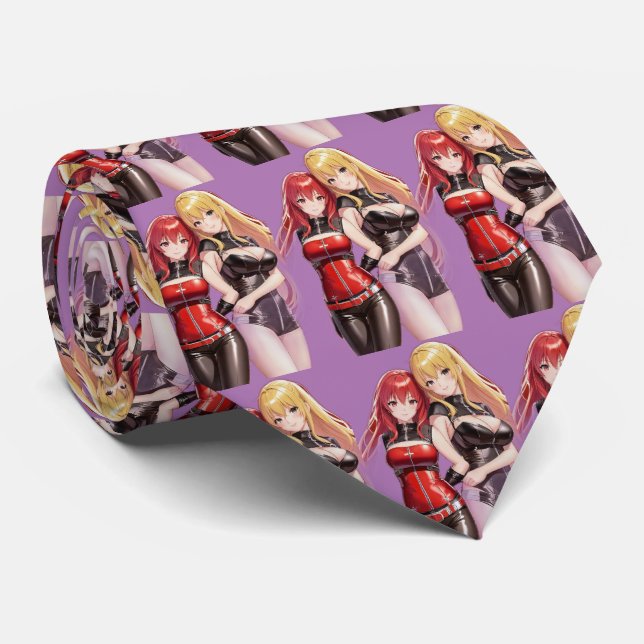 Cravate Petites filles Anime Thunder_Cove (Roulé)