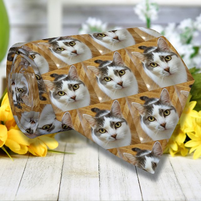 Cravate Photo personnalisée pour animal de compagnie ou fa (Créateur téléchargé)