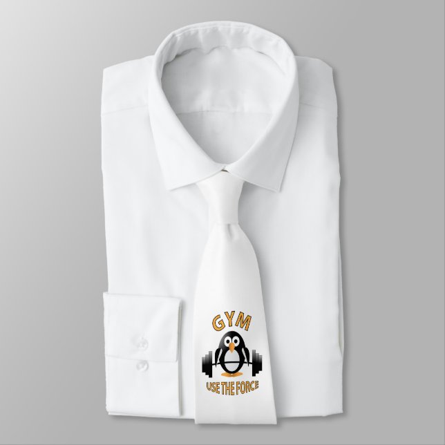 Cravate Pingouin avec cloche (Attaché)