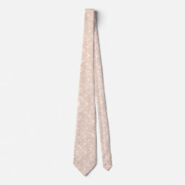 Cravate Pink donut Necktie for Groom or Groomsman