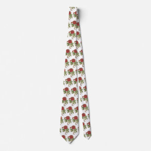 Cravate Pivoines anciennes, Fleurs de pivoine par Basilius