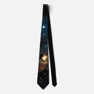 Cravate PixDezines COSMIQUE EXPLORATION ASTRONOMIQUE/GALAX