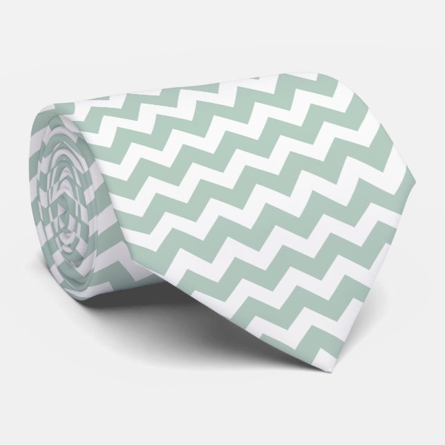 Cravate PixDezines couleur chevron/do-it-yourself réglable (Roulé)
