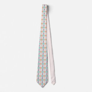 Cravate Plaid à carreaux de Pâques