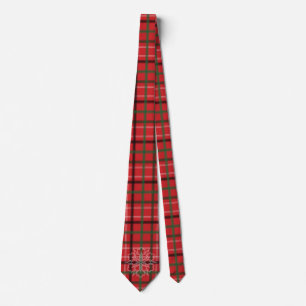 Cravate Plaid de Noël