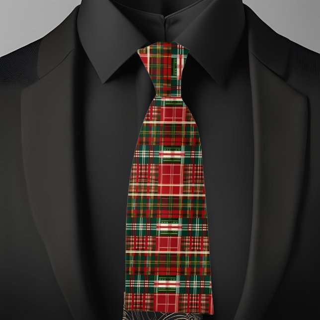 Cravate Plaid de vacances rustique (Créateur téléchargé)