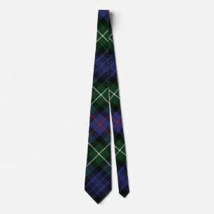 Cravate Plaid Rustic Christmas MacKenzie Tartan