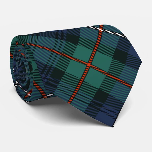 Cravate Plaid Rustic Robertson Check Tartan (Roulé)