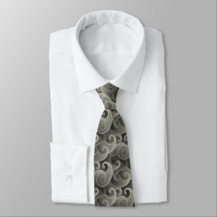 Cravate Platinum Paisley Motif intemporel