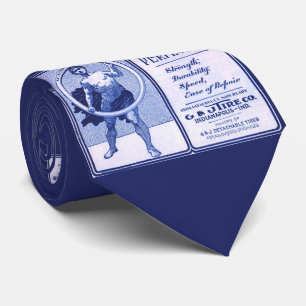 Cravate Pneus G & J 1902 et impression