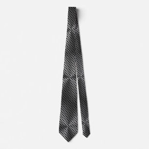 Cravate Pois sur plaque métallique 01x4 Black BG