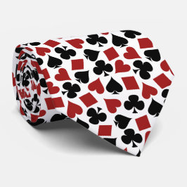 Cravate Poker Jouer carte Motif