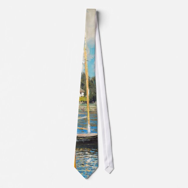 Cravate Pont Claude Monet à Argenteuil (1874) (Devant)