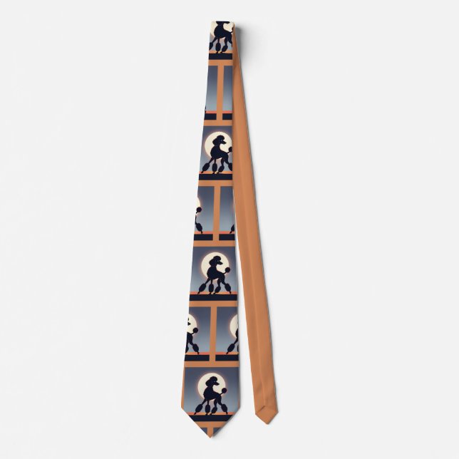 Cravate Poodle Necktie (Devant)
