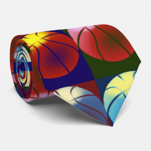 Cravate Pop Art Basket