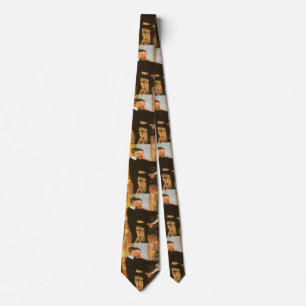 Cravate Portrait vintage de père et fils par Mary Cassatt