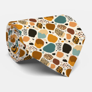 Cravate Poster de animal moderne tendance Cheetah Leopard