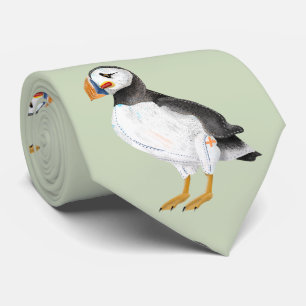 Cravate Poulain mignon peint