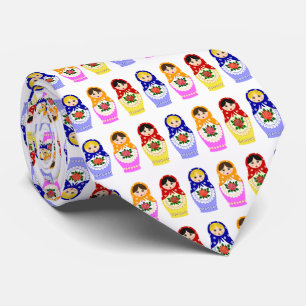 Cravate Poupées de nidification russe matryoshka