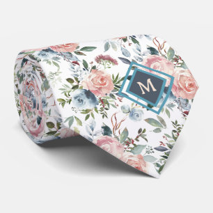 Cravate pour homme Nœud papillon floral pour mar