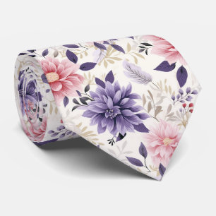 Cravate pour homme Nœud papillon floral pour mar