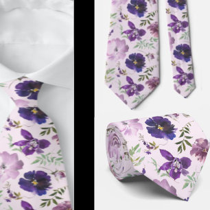 Cravate pour homme Nœud papillon floral pour mar