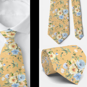Cravate pour homme Nœud papillon floral pour mar